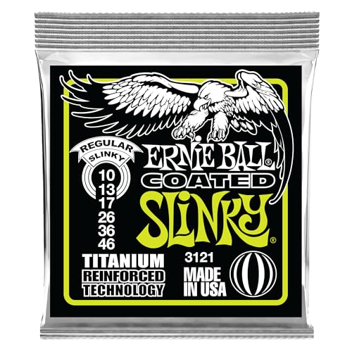 Ernie Ball Regular Slinky RPS - Cuerdas para guitarra eléctrica,