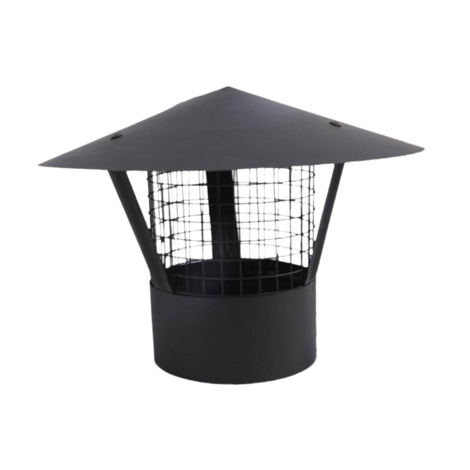 Cubierta de ventilación para chimenea de acero inoxidable, Apto para tubería de 200 mm