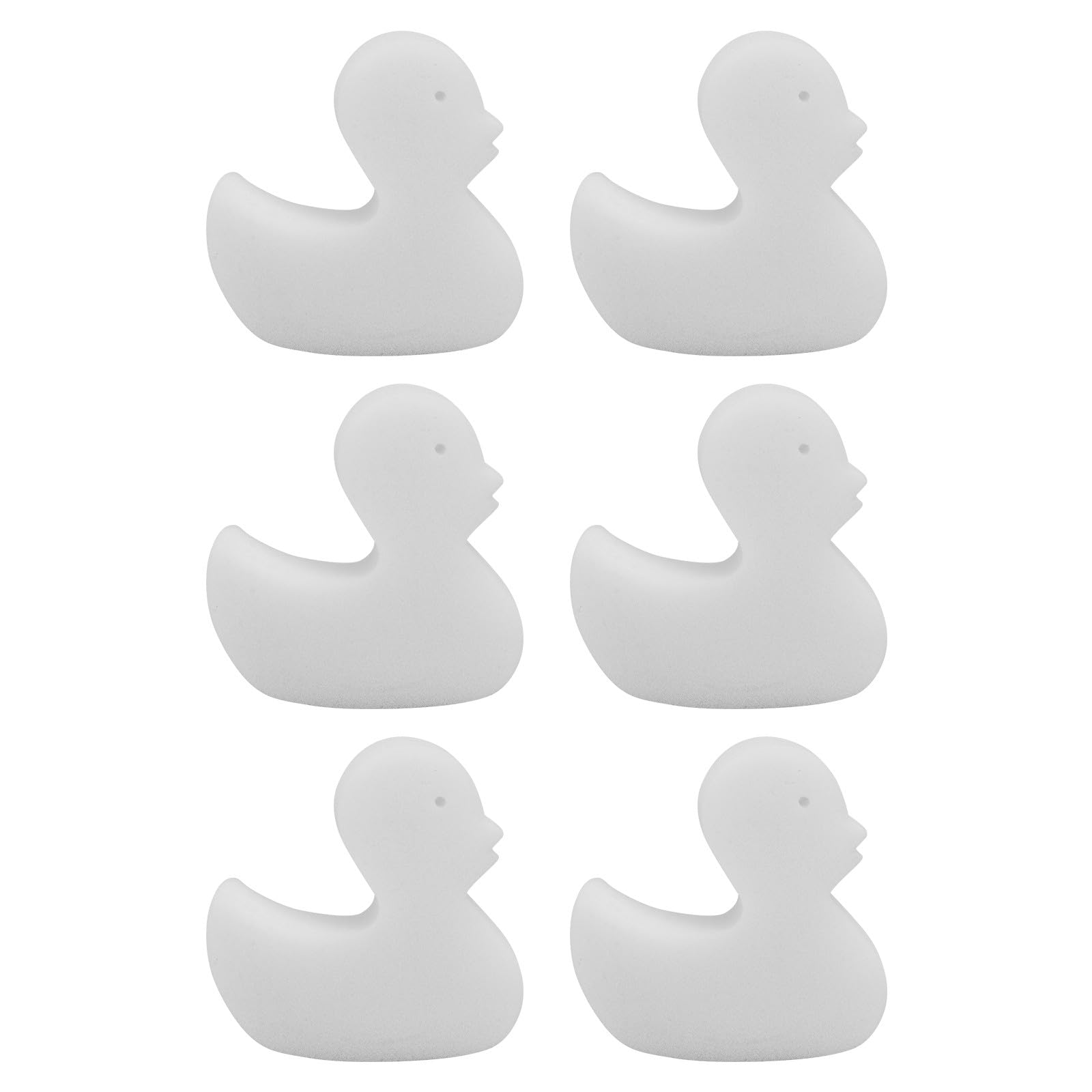 PACKOVE Éponges Absorbantes à Huile Nettoyage pour Spas et Bains à Remous Lot de 6 Forme Originale Réutilisables, en Mousse Blanche pour Piscine et Spa