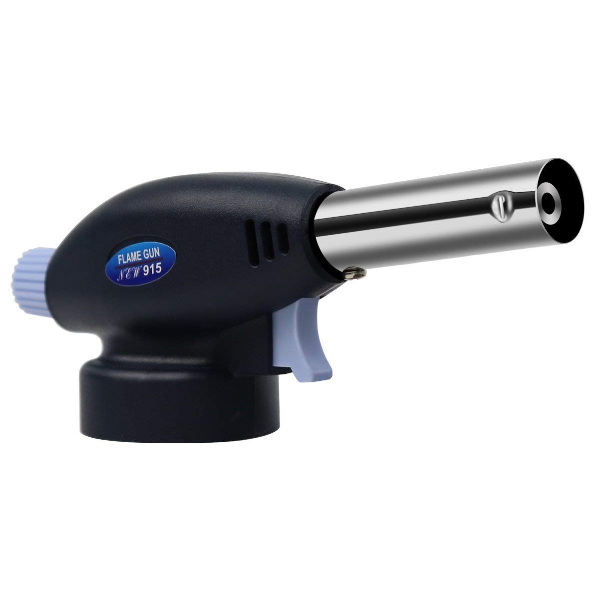 Simg Kitchen Blow Torch, Cooking Butane Torch Adjustable Flame for DIY, Creme, Brulee, Pastries, Desserts, Brazing, Soldering, Camping, Barbecue