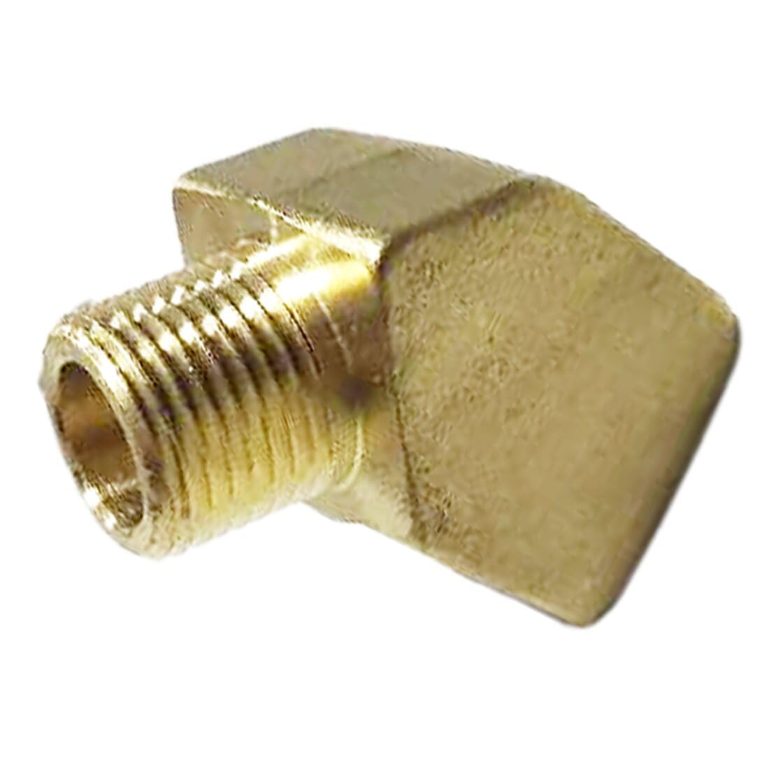 45 Degree Elbow Hose Tube Pipe Fitting 3/8" NPT to Female Thread Connector