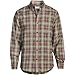 Lands' End Men's Long Sleeve Flagship Flannel Shirt Sunwashed Olive Multi Plaid Tall Large