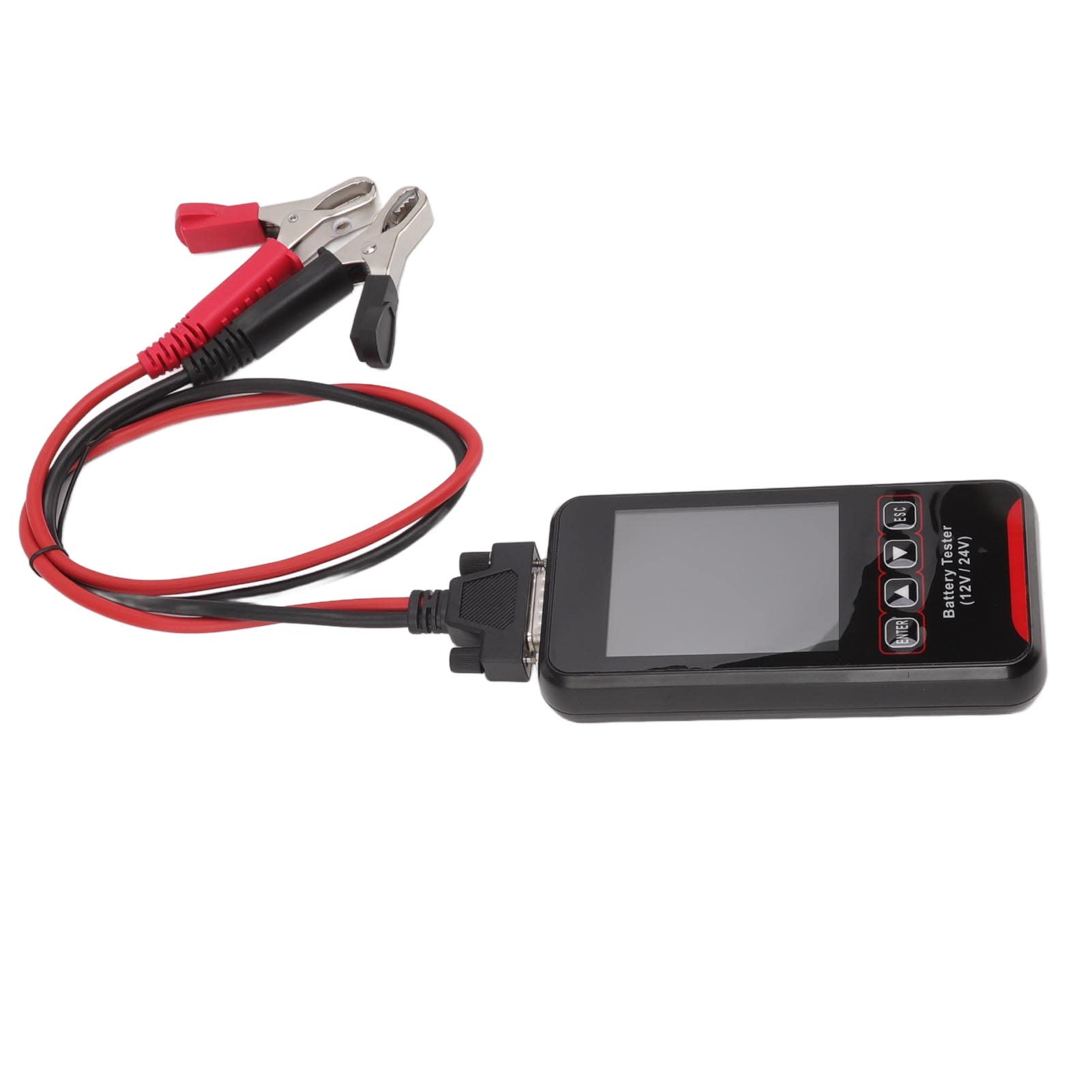 Comprobador de batería de coche 12 V 24 V, analizador de batería digital, probador de carga LCD con Rse ity o Sn para mantenimiento de vehículos, s e inspección