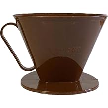 5DM V60 Dripper Kahve Demleme Aparat , Plastik, Tek Ebat