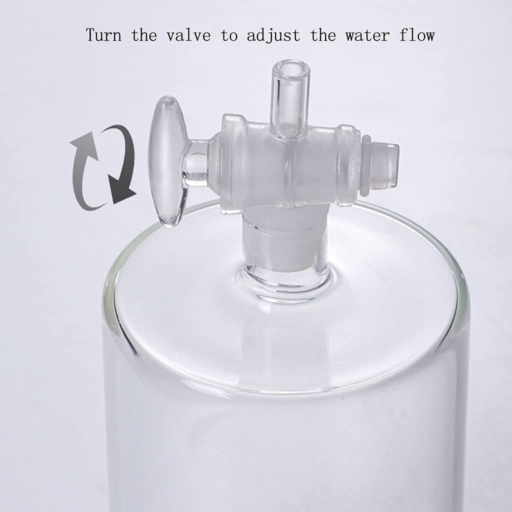 Habiba Iced Drip Coffee Maker Portable Cold Brew Coffee Maker, Siphon Coffee Maker with Reusable Filter, 400ml/13.5oz Borosilicate Glass Coffee Maker Reusable