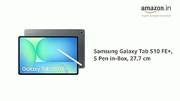 Refurbished) Samsung Galaxy Tab S10 FE+, S Pen in-Box, 27.7 cm