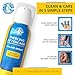 Dr. Piercing Aftercare Spray 4.0 oz Sterile Saline Solution - Gentle Mist Cleaner for Ear Nose and Body Piercings - Simple Two Ingredient Formula
