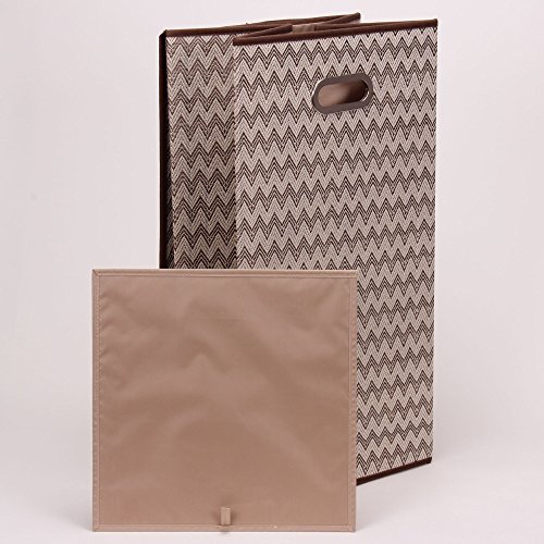 Household Essentials Collapsible Chevron Laundry Hamper #TOP19