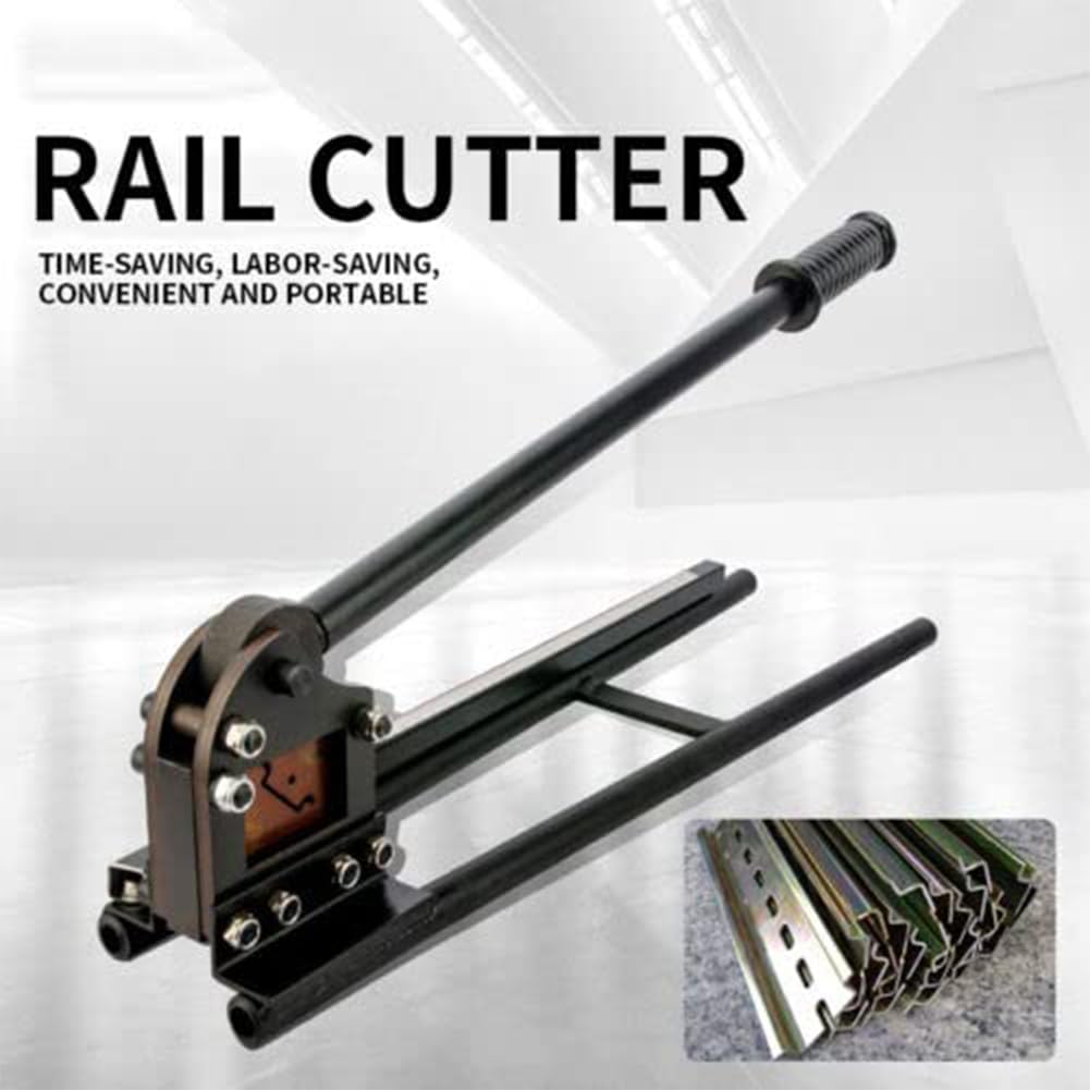 Manual Guide Rail Cutter, DIN Rail Cutter Tool, Double Groove W/ 50Cm - View #3