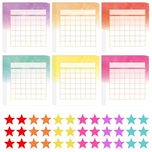Eersida 96 Pack Teacher Incentive Reward Chart for...