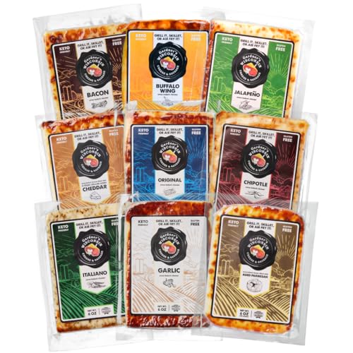 Gardner's Wisconsin Cheese, Oven Baked Cheese (9 Pack, Oven Baked Bundle) - Artisan Cheese Made in Wisconsin, Perfect for Holiday Gifts, Grilling, Barbeques, and Holiday Season