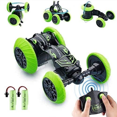 Ramus Rc Drift Stunt Car Plastic Electric Drift Rotating Wheel Vehicle Toy Remote Control Toy for Boy/Girl( Colour As Per Stock,Multicolor).