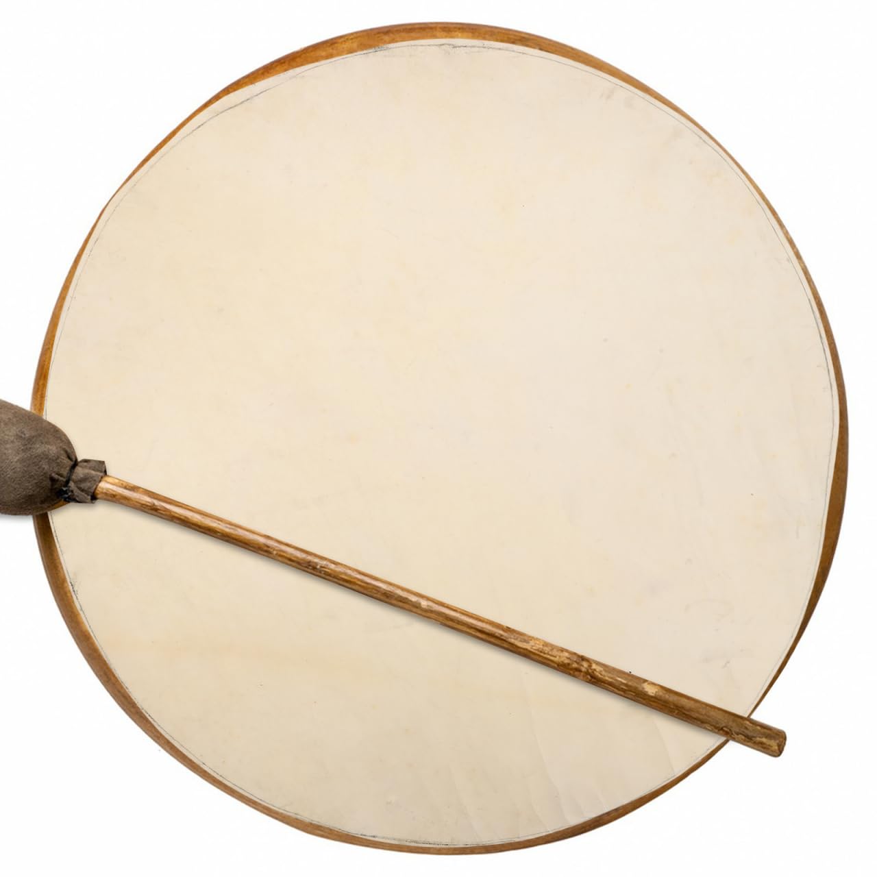 Sosoport Peau De Tambour De Chèvre 17.72 Pouces Tête De Remplacement Pour Tambours Africains Djembé Et Percussions À Main Son Authentique Durable