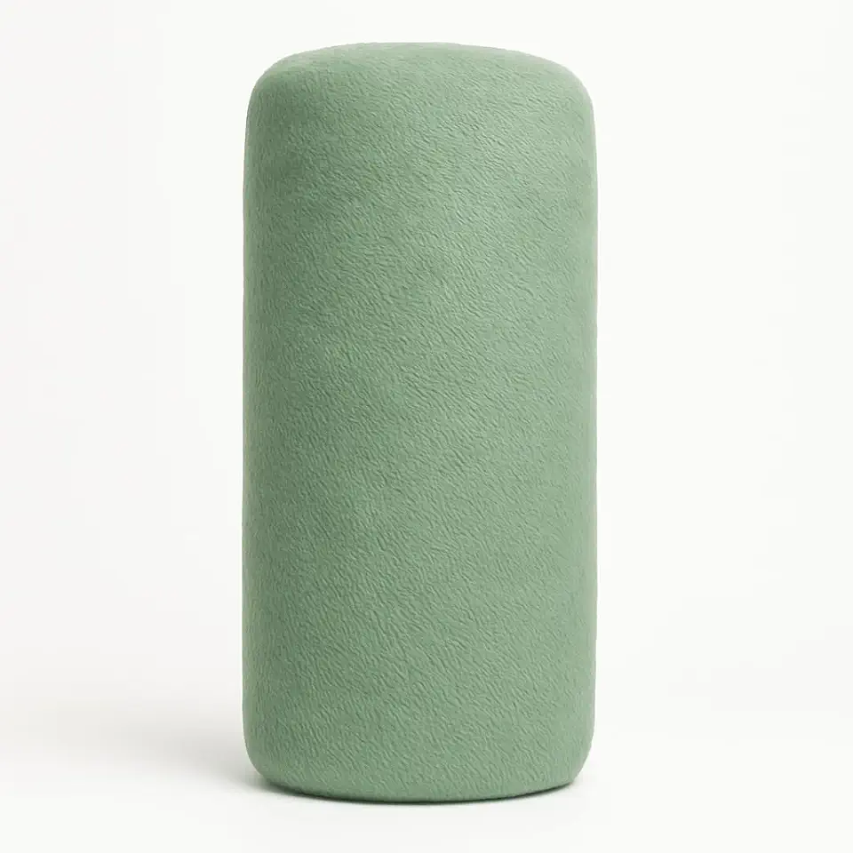 Lençol de Berço com Elástico Bebê – Tecido Soft 100% Algodão – Para Colchão Padrão Americano até 70x130x12cm – Conforto e Praticidade (Verde)
