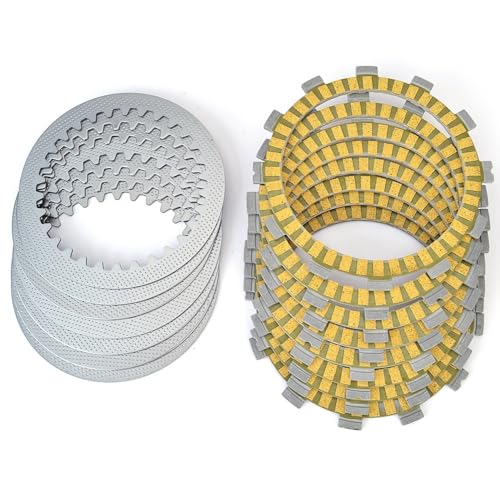 Kit disques friction embrayage acier GSF400 GSXR400 Suzuki 21451-19A00