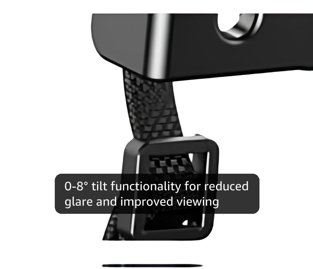 Pipishell Tilt TV Wall Mount Bracket Low Profile for Most 23-55 Inch LED LCD OLED 4K Flat Curved TVs up to 99lbs Max VESA 400x400mm, 8° Tilting for Anti-Glaring, Fits 8-16 inch Wood Stud