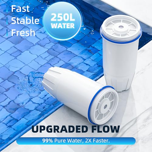 Filtro de agua purificador compatible con jarras Zero de repuesto 7