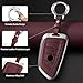 WelaDawn Metal Key Fob Cover, Aluminum Alloy Protective Case Compatible for BMW 1 3 5 7 Series 530 F48 X1 X2 X3 X4 X5 X6 (A Style)