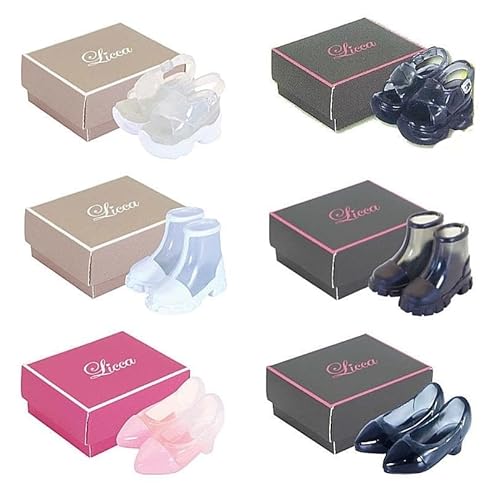 Licca closet series クリアシューズコレクション　リカちゃん 全６種セット ガチャガチャ カプセルトイのサムネイル