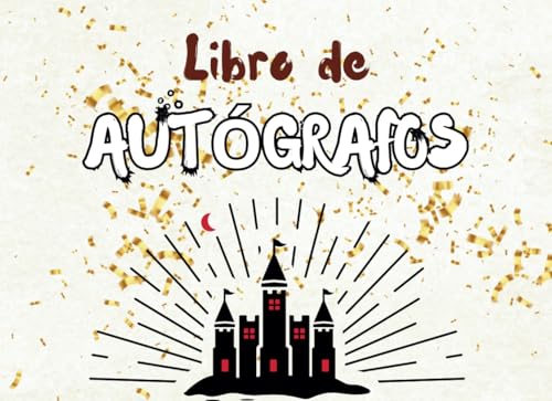 Libro de Autógrafos: Un álbum para que los niños recoger firmas de personajes en aventuras con amigos y familiares en parques temáticos