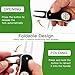 HKACTGO Golf Divot Repair Tool with Premium Metal Gift Box, Heavy Duty 2-Layer Stainless Steel & ABS, Thicker & Harder Prongs, Foldable, Magnetic Ball Marker,Green