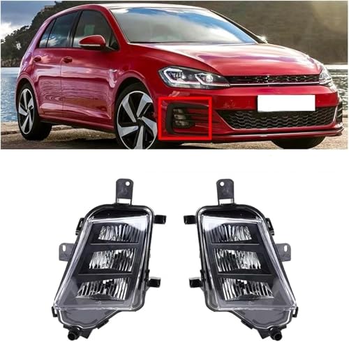 Phares antibrouillard avant VW MK7.5 contre le manque de visibilité nocturne - 4