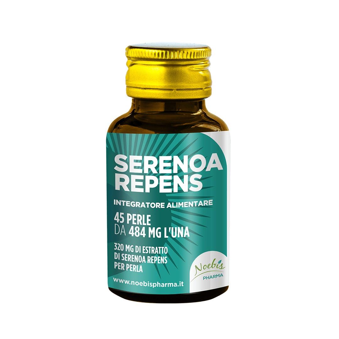 Serenoa Repens 45 Perle Softgels - Estratto 320 mg per Perla - Noebis Pharma (Confezione da 1)