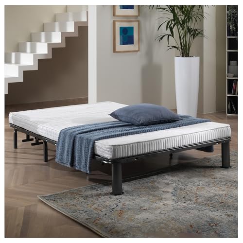 EVERGREENWEB - Mattress Quilted Stretch fabric sprung Mattress, Medium Firm 16 Height Breathable Mattress for Single Bed Memory Pillow included - FASHION CITY - Image 8