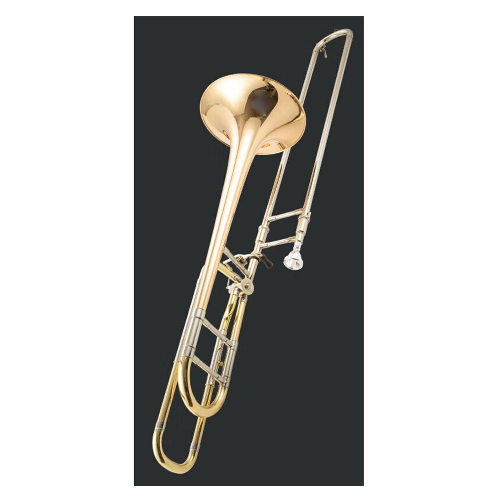 Trombón Trombón tenor en si bemol instrumento de oro material de tung