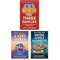 Three Dahlias Mysteries Collection 3 Books Set By Katy Watson