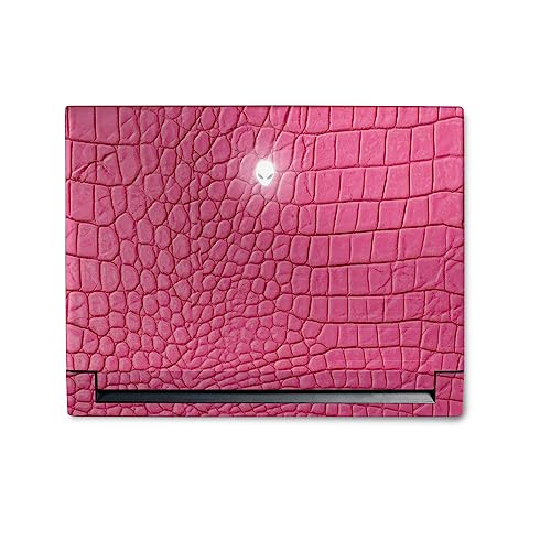 Image of MightySkins Skin Compatible with Alienware M18 R1 (2023) Full Wrap Kit - Pink Gator Skin | Protective, Durable, and Unique Vinyl Decal wrap Cover | Easy to Apply & Change Styles | Made in The USA