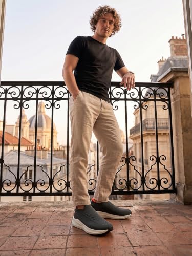 Image of OFF LIMITS Royce Men's Slip-On Walking Shoes | Classic Pull-On for Superior Support & Everyday Ease