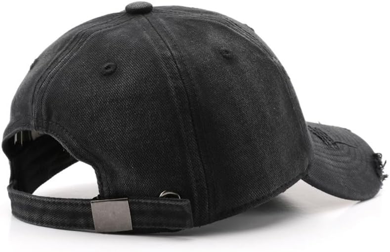 New York Hat Vintage Distressed Dad Hat Ripped Unstructured Low Profile Baseball Cap for Men & Women - Image 5