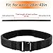 AIRSSON Heavy Duty Belt Tactical Combat Police Utility Belt 1.5 inch Load Bearing with Quick Release Buckle (duty belt)