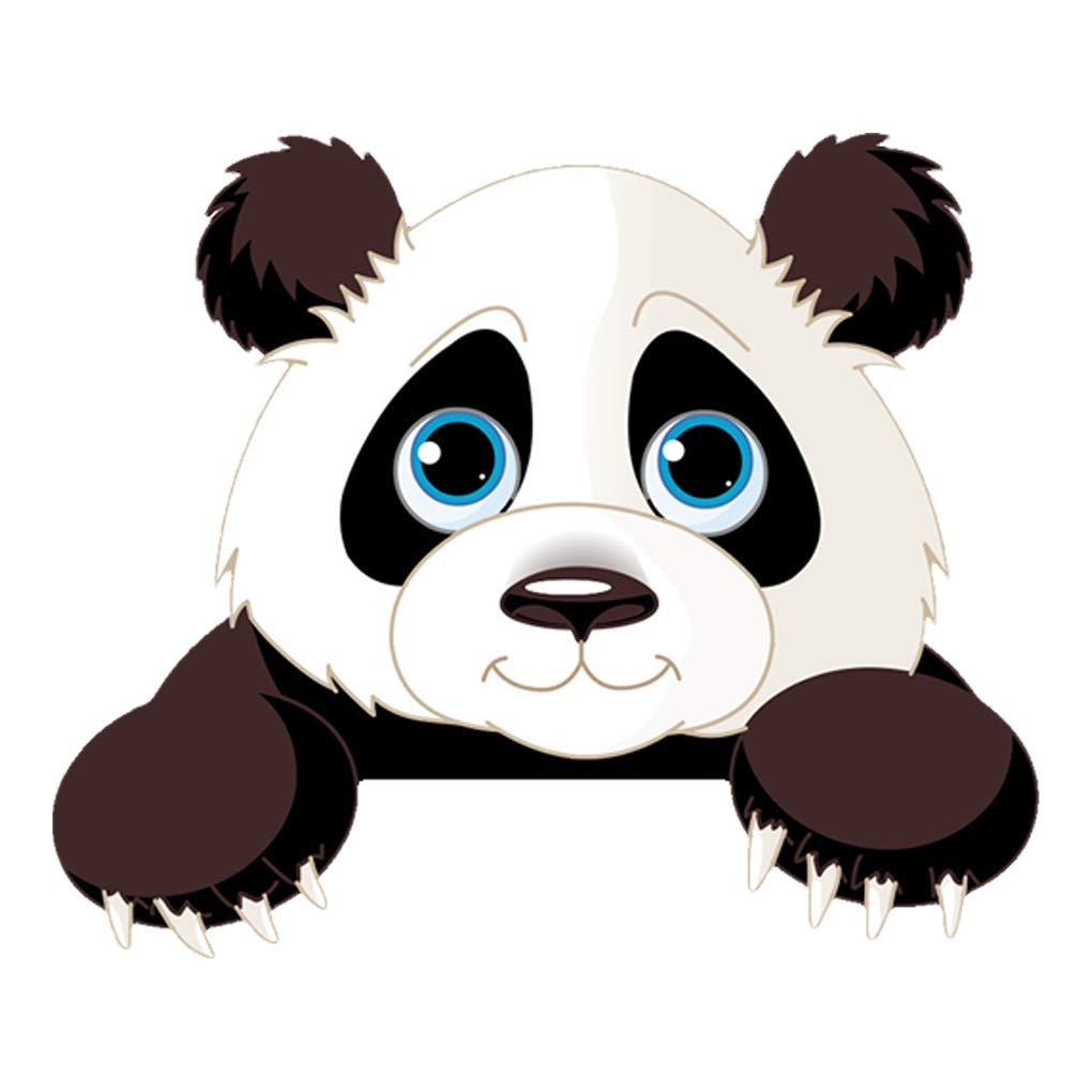 SKKWJEGE Cartoon Animal Switch Sticker Living Room Bedroom Bathroom Light Switch Cute Decal Wall Decor, Panda