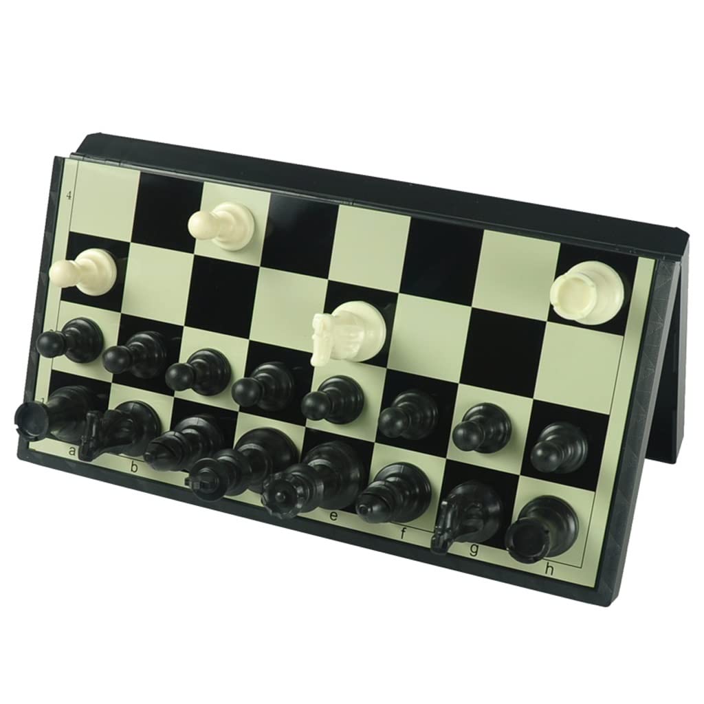 Zestaw Szachów Plastikowy zestaw szachy z składaną szachownicą, i przechowywanie boxchess Set deska Na Gra Gier Rodziną
