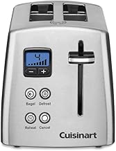Cuisinart CPT-415P1 Countdown Metal Toaster, 2-Slice, Brushed Stainless
