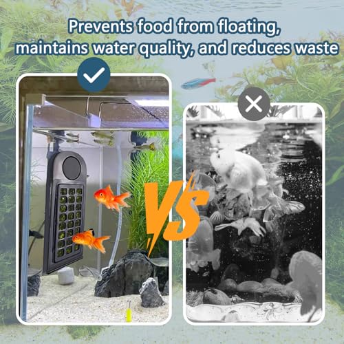 Image of Magnetic Aquarium Seaweed Clip & Feeder - Floating Nori Holder for Tangs, Marine & Freshwater Fish (1 Pc)