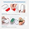 YYQ Campanello Senza Fili da Esterno Impermeabile IP44, Wireless Doorbell con Raggio d’Azione 300M, Indicatore LED, 1 Trasmettitore Pulsante e 1 Ricevitore, 5 Volume Regolabile, 36 Suonerie (Bianco) #5
