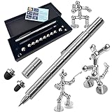 Magnetic Metal Toy Pen, Eliminate Pressure Fidget Pen, Multifunction Magnet Ballpoint Pen, Best Gift Novelty Toy for 8-12 Years Old Kids Teenage Boys Girls Friends