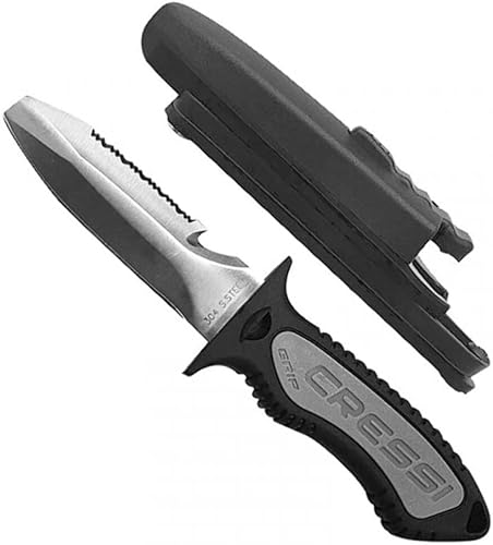 Miniatura 3 de Cressi Cuchillo de lanza Grip de 6.8 pulgadas, color negro