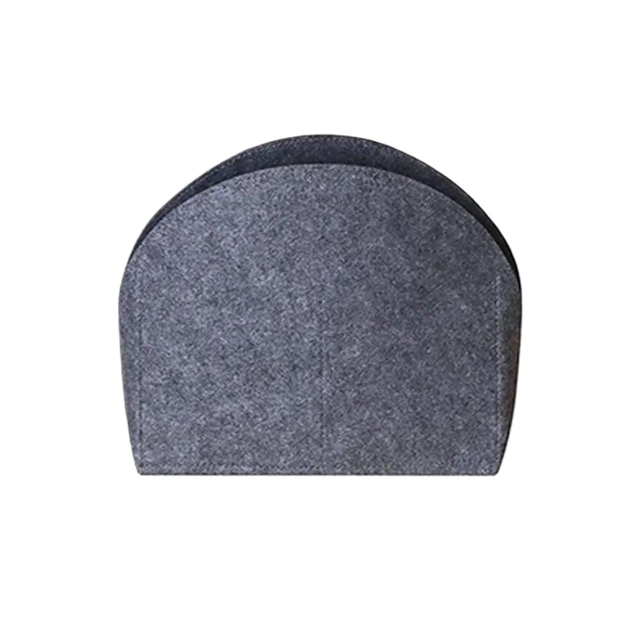 NJIEzhao Felt Handbag Insert Felt Insert Bag Support Organization Internal Storage Portable Purse Liner(Grey S)