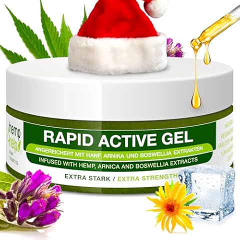 Organic Quality Hemp & Arnica Relief Gel - Mountain-Grown Herbal Formula for Deep Muscle and Joint Support - Pure, Potent Extracts for Enhanced Relief, 6.8 oz Cover