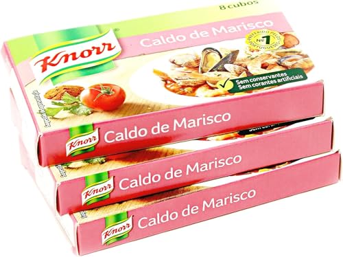 Knorr 3er Set Meeresfrüchtebrühe 8 Würfel