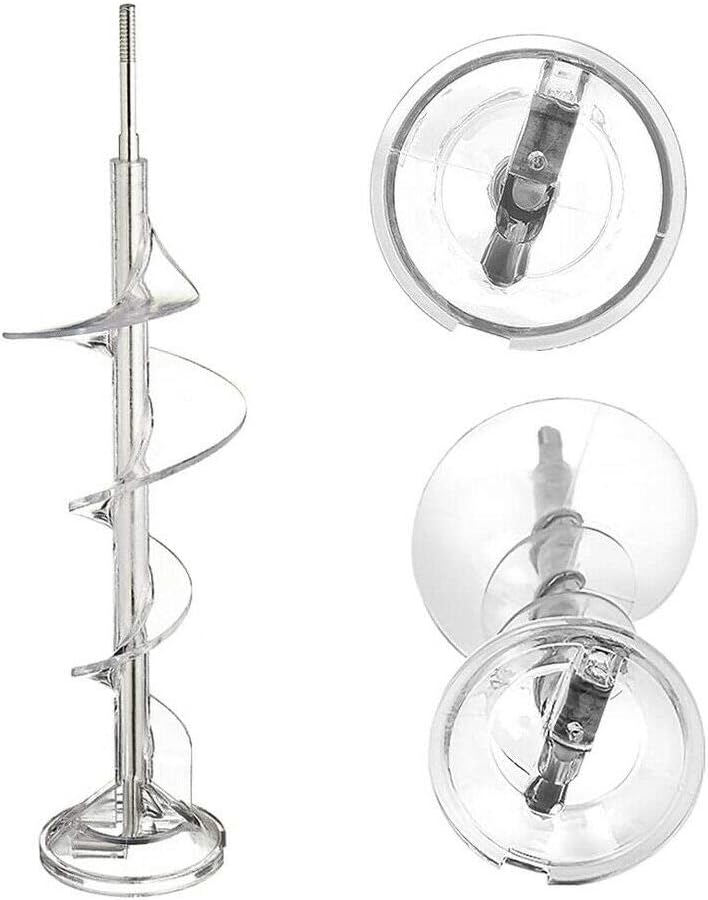XimoonIce Maker Auger Bucket Dispenser for GE Refrigerator Part Replacement WR17X11705 WR17X11939 PS1018130