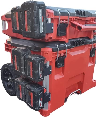 Battery Holder for packout Toolbox (Side)