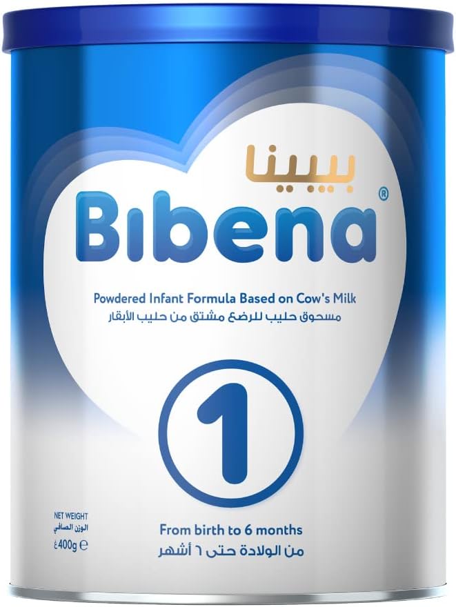 Bibena 1 - Infant Formula | Smart & Strong™ Growth | Suitable for 0-6 Months (400G Pack)