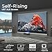 SCREENPRO 150 inch Non-Tensioned Floor Rising Projector Screen, Motorized Self-Rising ALR Projector Screen with Remote, 16:9 Electric Home Theater Screen for 4K Ultra Short Throw Laser Projector