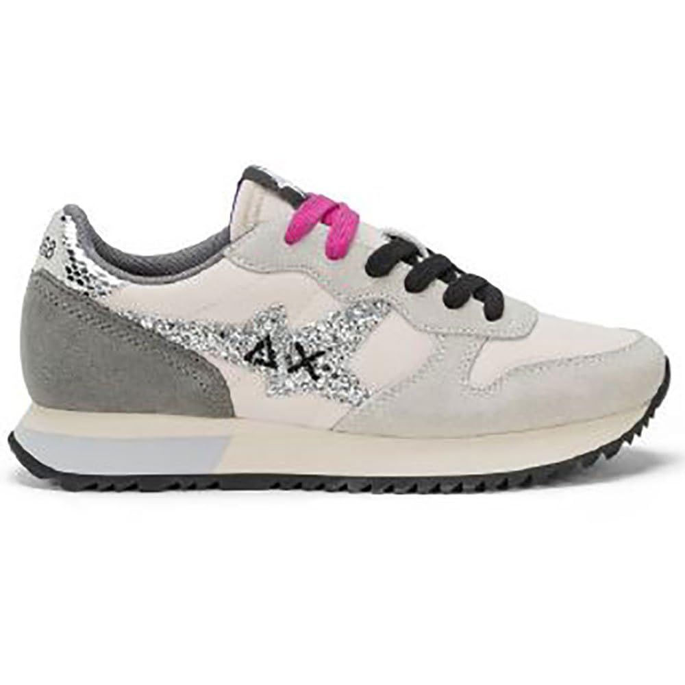 Baskets SUN68 Stargirl Glitter pailletées pour femme en pointure 36
