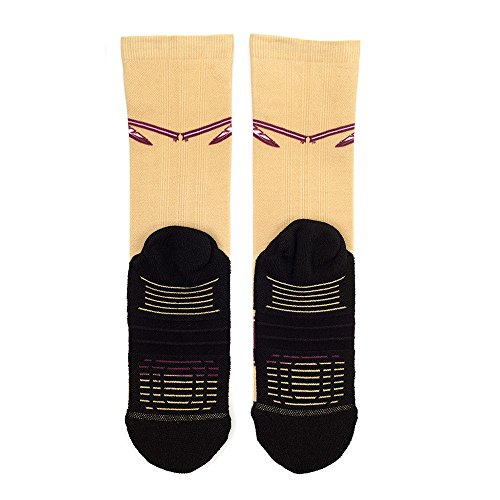Florida State Optic Helmet Gold Crew Socks with Spear Logo3